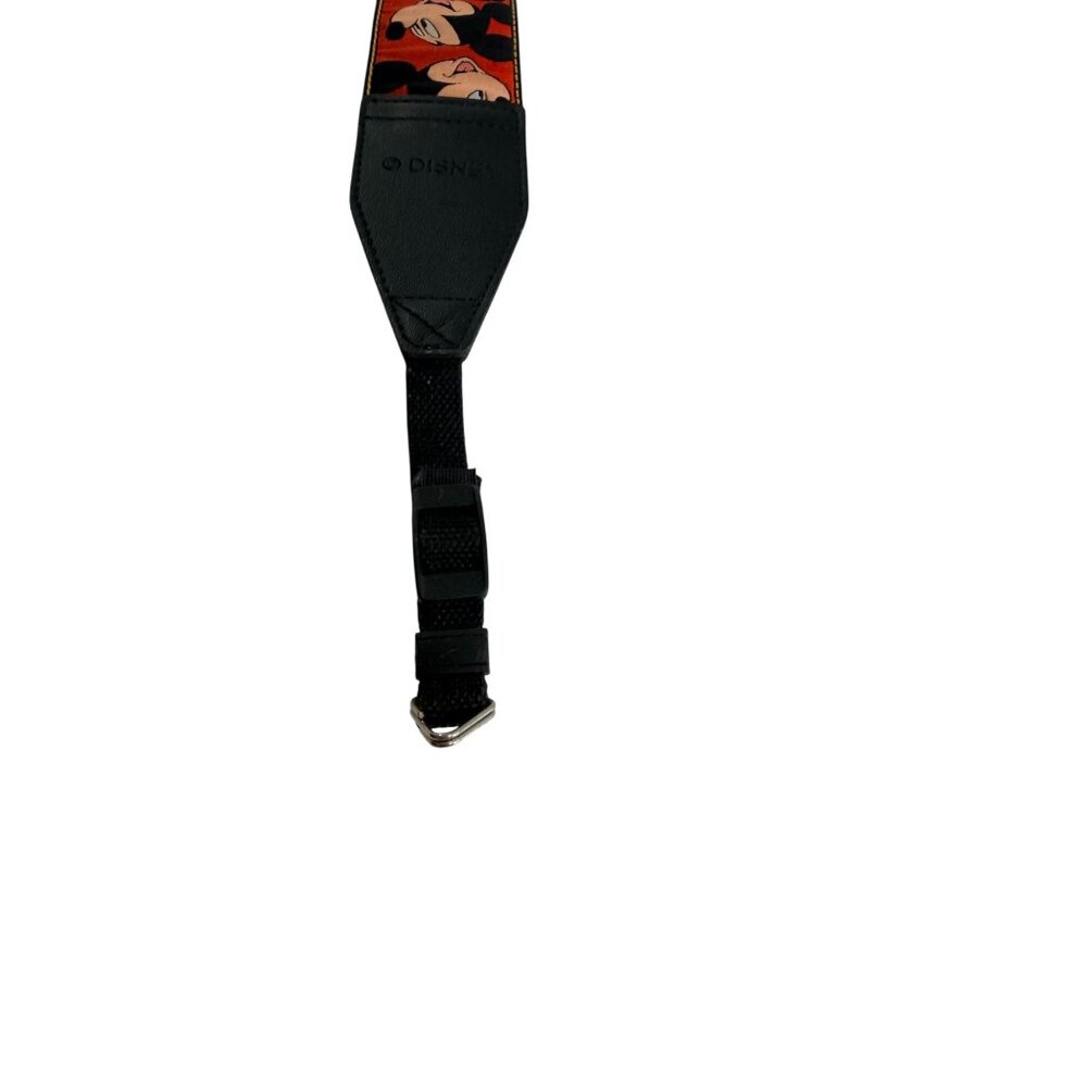 Disney Mickey Mouse Red & Black Adjustable Guitar Strap Expressions 44” Long - Picture 10 of 10